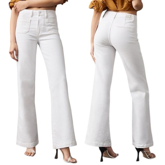 PAIGE Leenah Wide Leg Jeans! - Picture 1 of 8